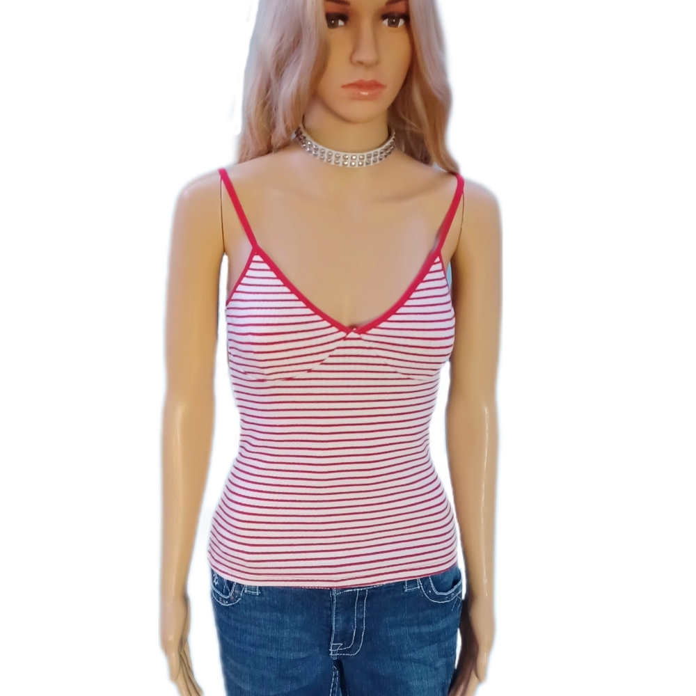 NEW!2 pack L pink & tan tank tops - Picture 1 of 13